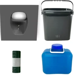 Online Kit DIY pour toilettes sèches | Taille L L'Eau·Toilette Sèche|Wc & Sanitaires·Toilette À Séparation