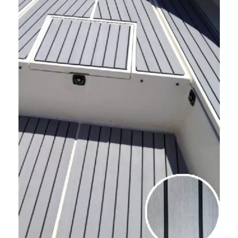 Sale Antidérapant de pont autocollant en EVA imitation teck 120 x 240 cm Confort Extérieur - Cockpit·Revêtement De Pont