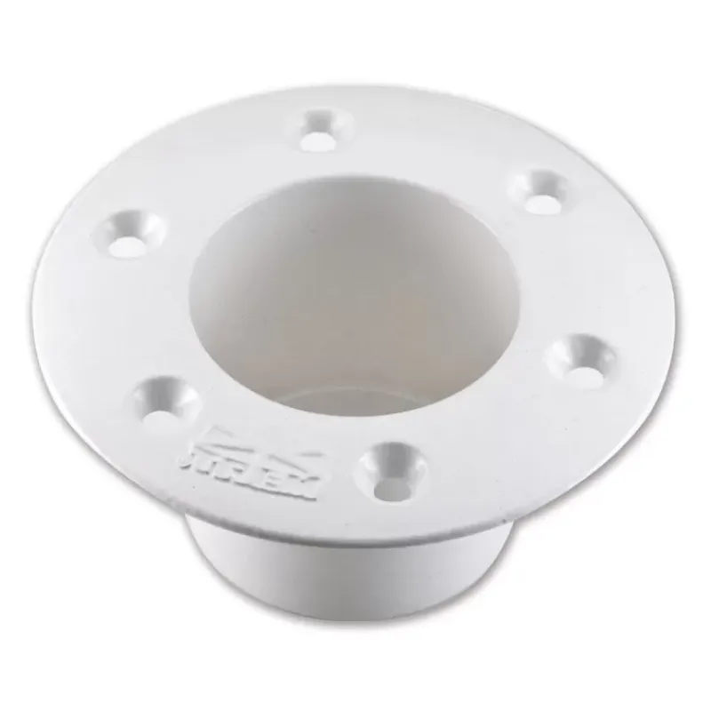 Clearance Base fine en aluminium blanc pour table sur pied central Table & Pied·Pied De Table|Equipement Intérieur·Système Pour Table Amovible