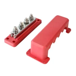 New Busbar positif 600A - 4 x M10 | 8 x M4 Distribution & Protection·Busbar Et Bornier Dc|Distribution & Protection·Bornier Et Busbar Dc