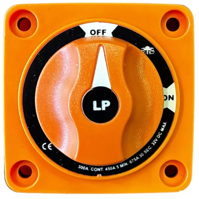 Coupe circuit Mini 300A unipolaire | ON-OFF | 2 circuits*Trem