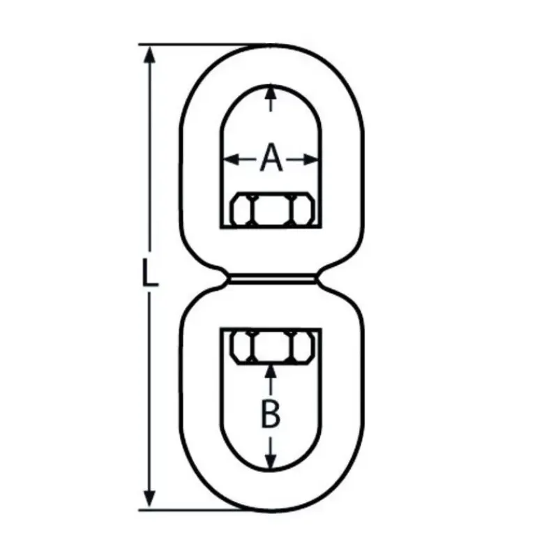 Emerillon ø 10 mm à œil*Trem Discount