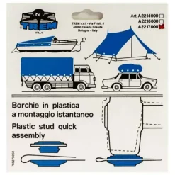 Oeillets plastique bâche & tissus*Trem Clearance