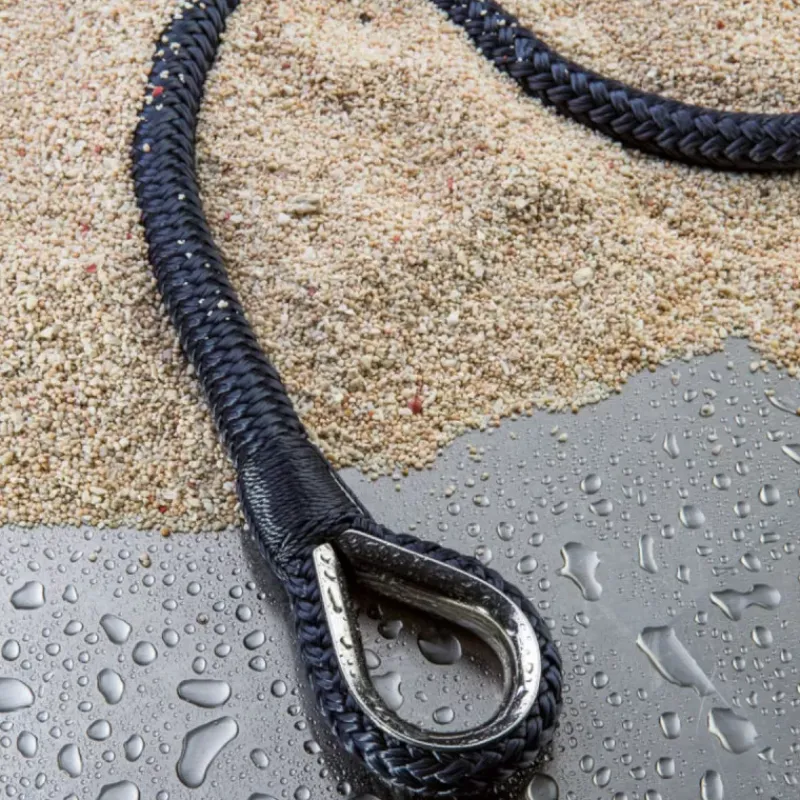 Sale Pack d'amarre épissé & cossé 8 torons | Bleu Cordage·Amarre & Bout D'Amarrage