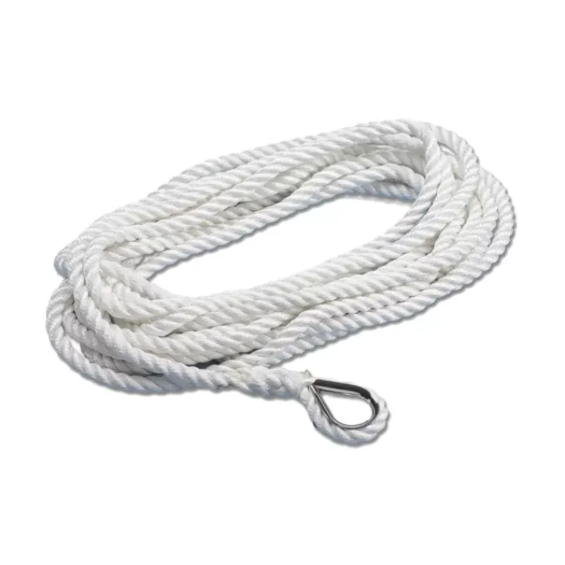 Pack d'amarre épissé & cossé 3 torons | Blanc*Trem New