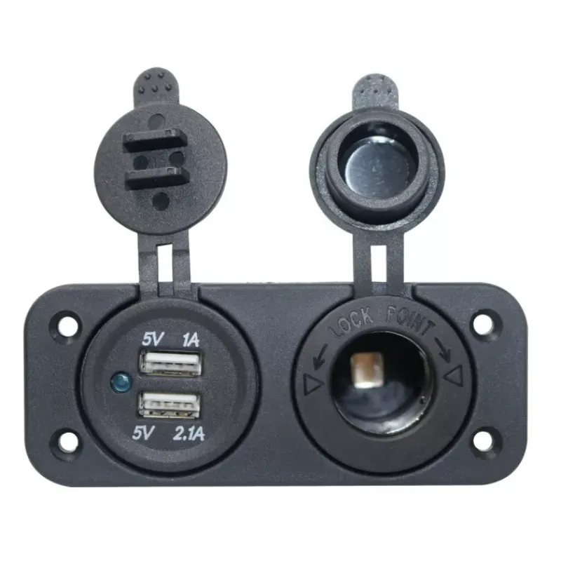 Prise USB-A + Allume-Cigare*Trem Hot