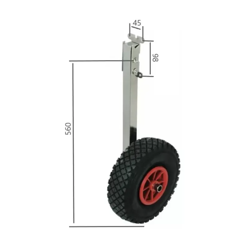 roues relevables compact max 100 kg*Trem
