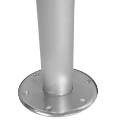 Discount Table ronde ABS Blanc ⌀ 60 cm + pied fixe et embase Table & Pied·Table Complète|Confort Extérieur - Cockpit·Plateau De Table