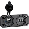 Voltmètre + double USB Type A+C*Trem Sale