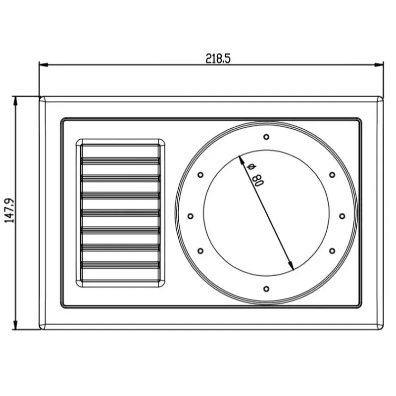 Best Adaptateur ZR 80 Accessoire Pour Chauffage Et Combiné·Echappement Et Admission D'Air Chauffage