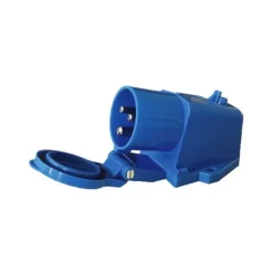 Socle P17 mâle de cloison Distribution & Protection·Socle Et Prise Carrosserie|Distribution & Protection·Prise De Quai