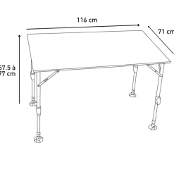 Table nid d'abeille*Trigano Hot