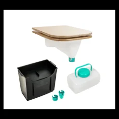 Outlet Kit DIY avec siège en bois L'Eau·Toilette Sèche|Wc & Sanitaires·Toilette À Séparation