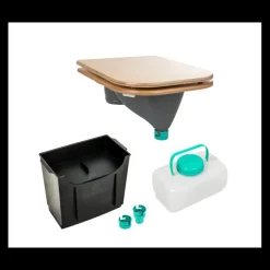 Outlet Kit DIY avec siège en bois L'Eau·Toilette Sèche|Wc & Sanitaires·Toilette À Séparation