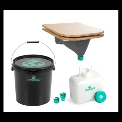 Outlet Kit DIY avec siège en bois L'Eau·Toilette Sèche|Wc & Sanitaires·Toilette À Séparation