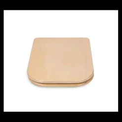 Siège de toilette en bois avec couvercle*Trobolo Discount