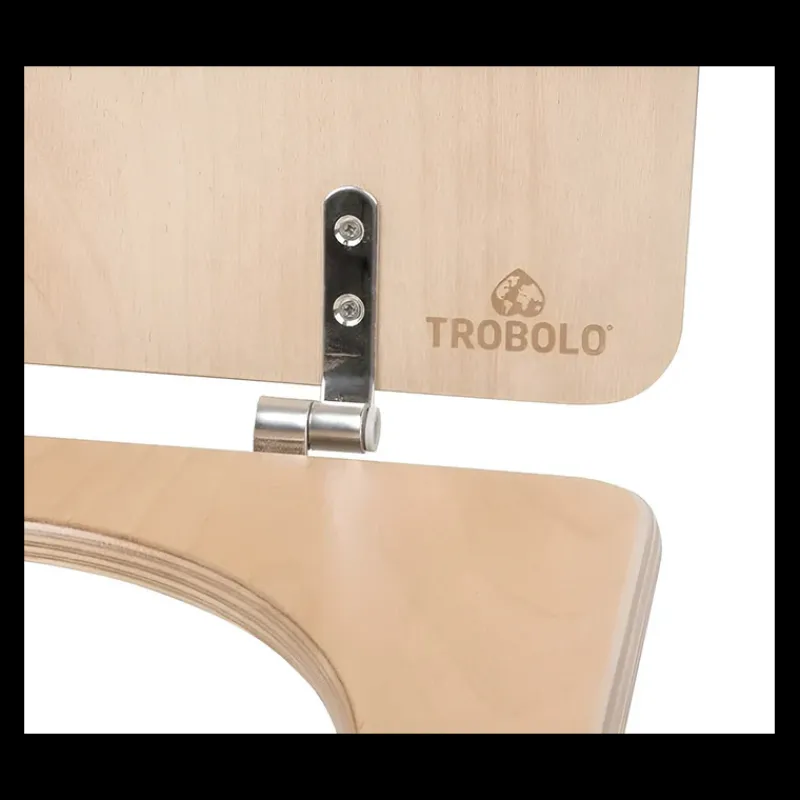Siège de toilette en bois avec couvercle*Trobolo Discount
