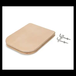 Siège de toilette en bois avec couvercle*Trobolo Discount