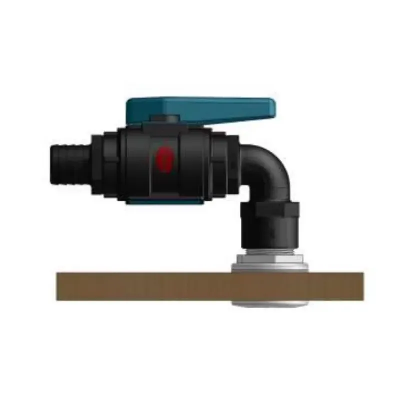 Coude 90° FM fileté fileté BSP noir*Trudesign