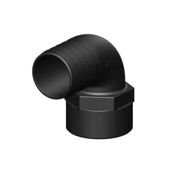 Sale Coude 90° FM fileté cannelé noir BSP Plomberie·Raccord Cannelé & Fileté|Plomberie·Raccord Fileté & Cannelé