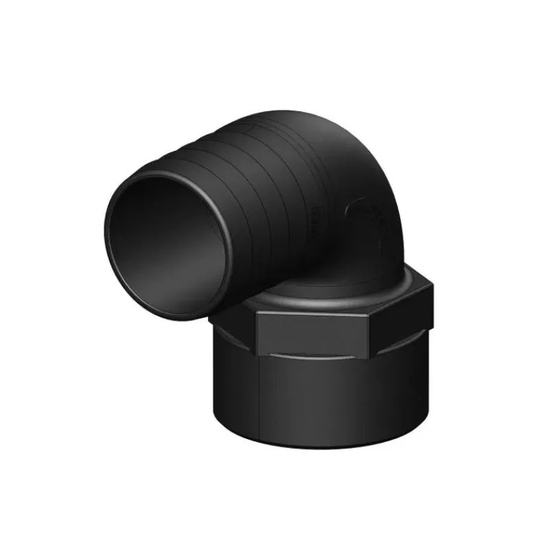 Sale Coude 90° FM fileté cannelé noir BSP Plomberie·Raccord Cannelé & Fileté|Plomberie·Raccord Fileté & Cannelé