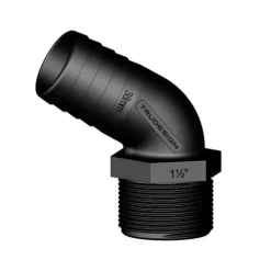 Coude 120° MM fileté cannelé BSP*Trudesign Outlet