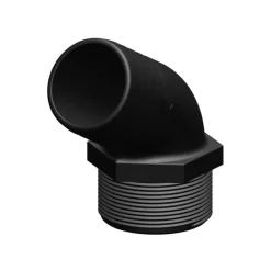Coude 120° MM fileté cannelé BSP*Trudesign Outlet