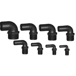 Online Coude 90° MM fileté BSP cannelé noir Plomberie·Raccord Cannelé & Fileté|Plomberie·Raccord Fileté & Cannelé