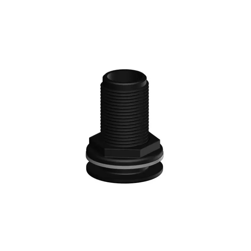 Passe-coque fileté noir BSP*Trudesign Outlet