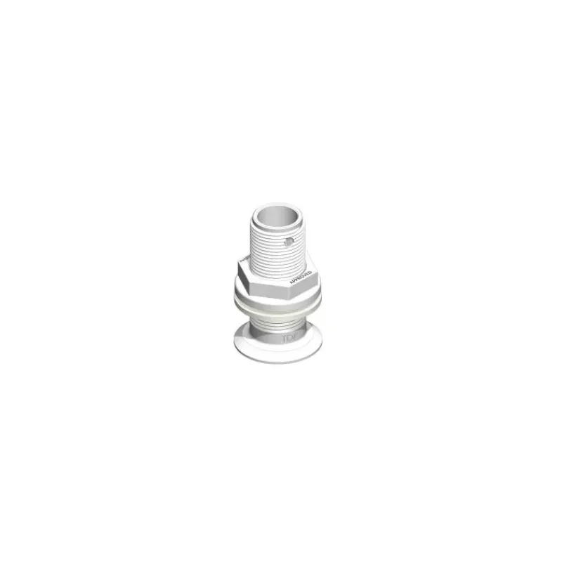 Passe-coque flush fileté blanc BSP*Trudesign Sale