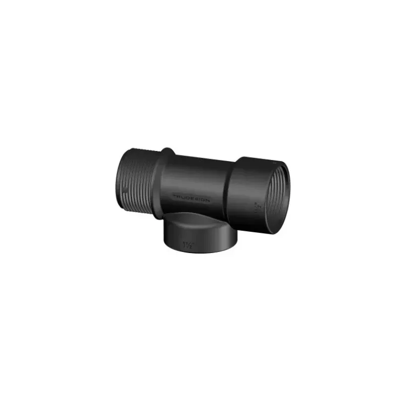 Outlet Raccord en T MFF noir 1''1/2 BSP Plomberie·Raccord Cannelé & Fileté|Plomberie·Raccord Fileté & Cannelé
