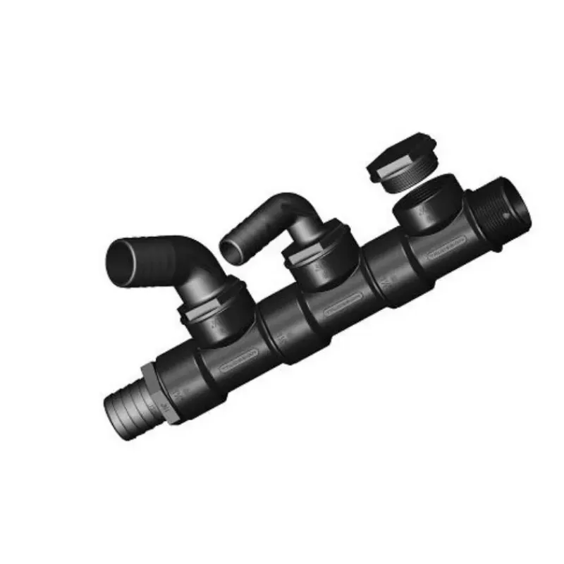 Outlet Raccord en T MFF noir 1''1/2 BSP Plomberie·Raccord Cannelé & Fileté|Plomberie·Raccord Fileté & Cannelé