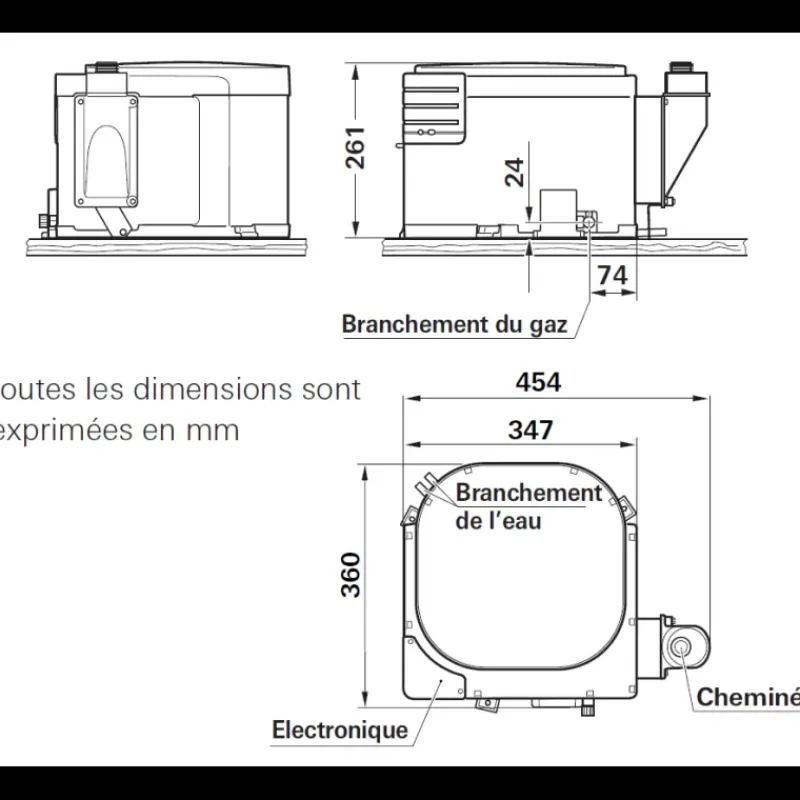 New Boiler gaz BGF Chauffe-Eau·Chauffe-Eau Gaz