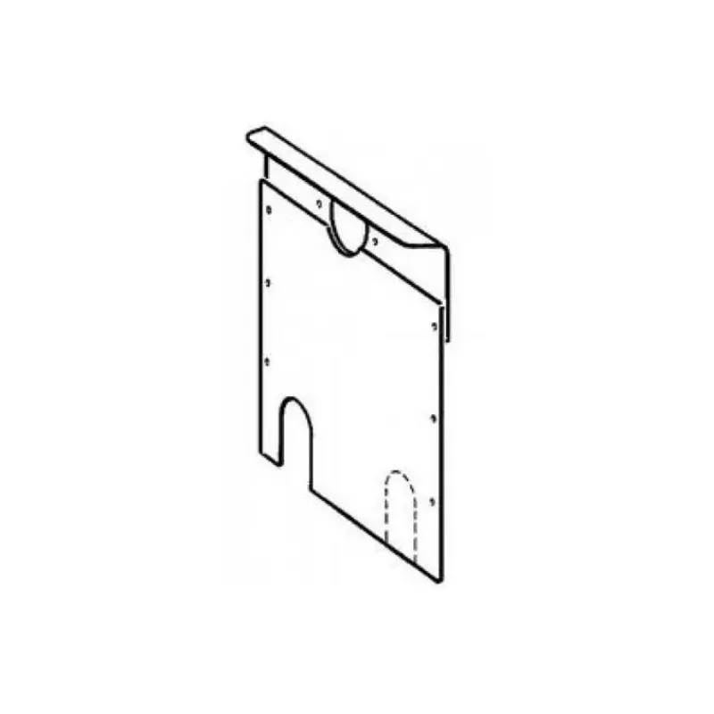Panneau arrière pour S 2200*Truma Outlet