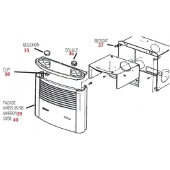 Pièces détachées SL 5002 Climatisation·Pièce Détachée Climatisation