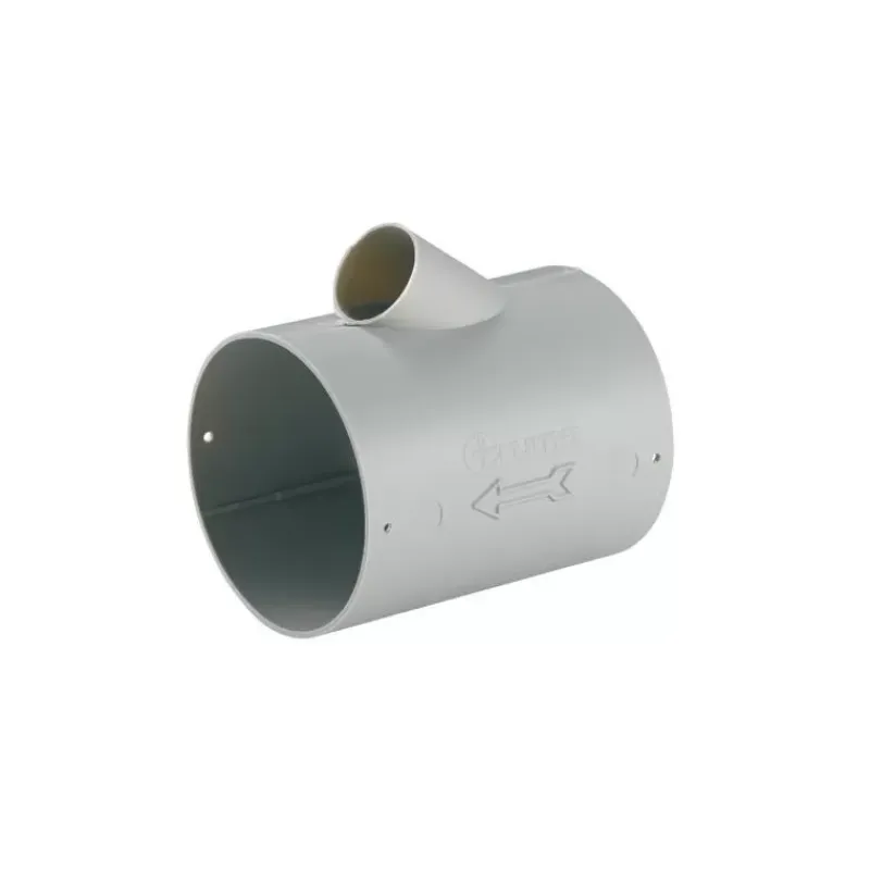 Outlet T de déviation AT Accessoire Pour Chauffage Et Combiné·Bouches Et Raccords De Gaines D'Air Chaud