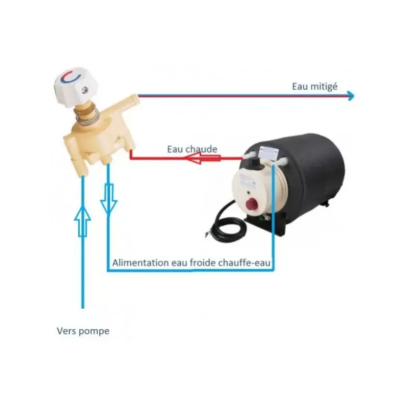 Best Vanne mélangeuse chauffe-eau Chauffe-Eau·Accessoire & Pièce Chauffe-Eau|Chauffe-Eau·Pièces Détachées & Accessoires Chauffe-Eau
