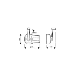 Clearance Boîtier B90 noir Poste De Pilotage·Commande Moteur