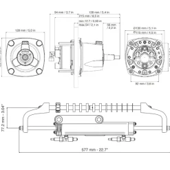 Kit GoTech OBF jusqu'à 115 CV - vérin frontal*Ultraflex Discount