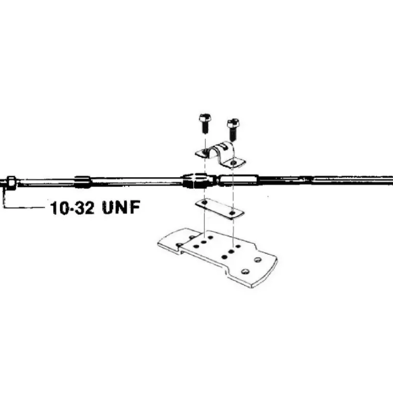 Sale L3 Arrêt de gaine pour câble 10-32 Poste De Pilotage·Commande Moteur