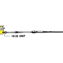Clearance L12 Terminaison à axe câble 10-32 Poste De Pilotage·Commande Moteur
