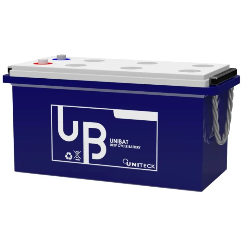 Batterie GEL UNIBAT 220.12 | 220Ah Batterie·Batterie Gel|Batteries·Batterie Gel