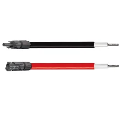 Paire de câbles solaire 4 mm² sertis de connecteurs MC4 | 1 côté*Uniteck Outlet