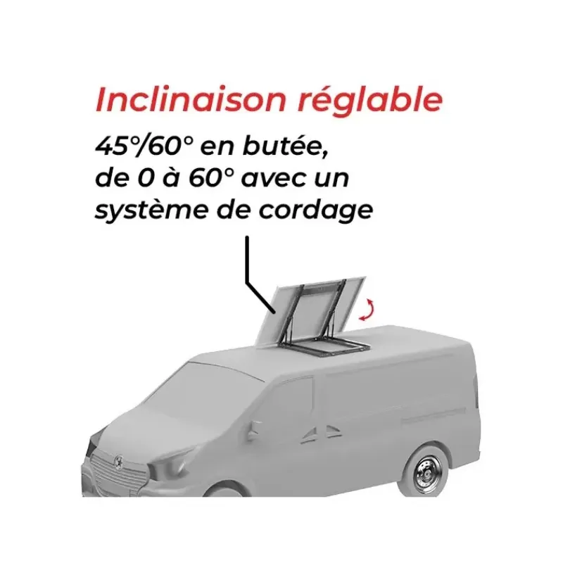 Unifix 300.1 C Support véhicule de loisirs inclinable*Uniteck Hot