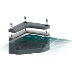 New UNIFIX 1.C40 | Kit cornières pour panneaux solaire 40 mm Solaire·Accessoire Panneau Solaire|Energie Solaire·Equipement Solaire