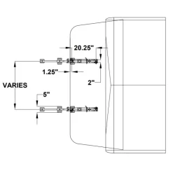 Grue et support pour annexe*Versachock Discount