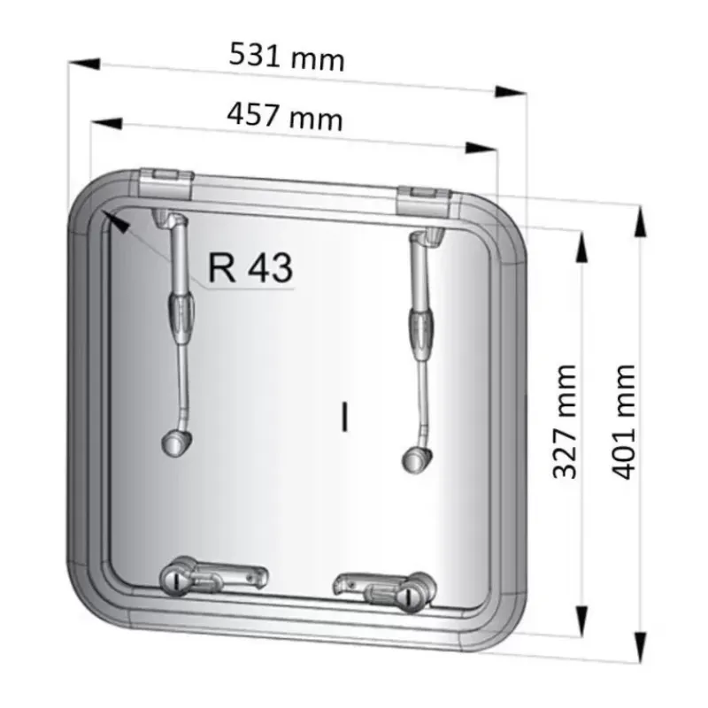 Altus | rectangle Hublot & Aération·Hublot & Panneau De Pont