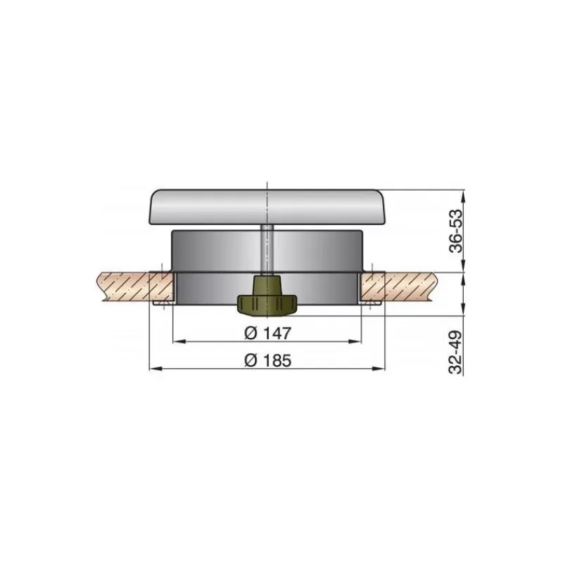 Online Aérateur inox Dartagnan 1 Grille & Aération·Aérateur De Toit|Hublot & Aération·Aérateur De Pont