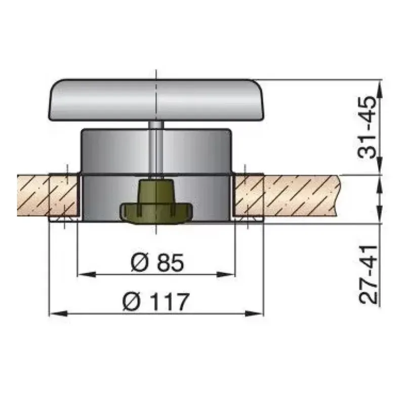 Aérateur inox Portos 1*Vetus Sale