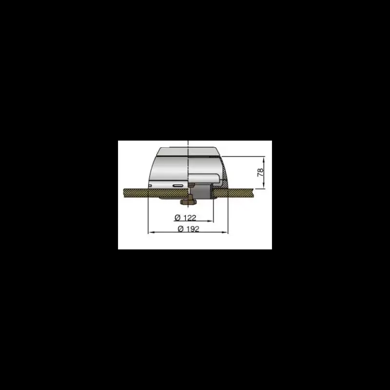 Online Boîte à dorade plastique pour manche inox ø 75/100/125 mm Hublot & Aération·Aérateur De Pont